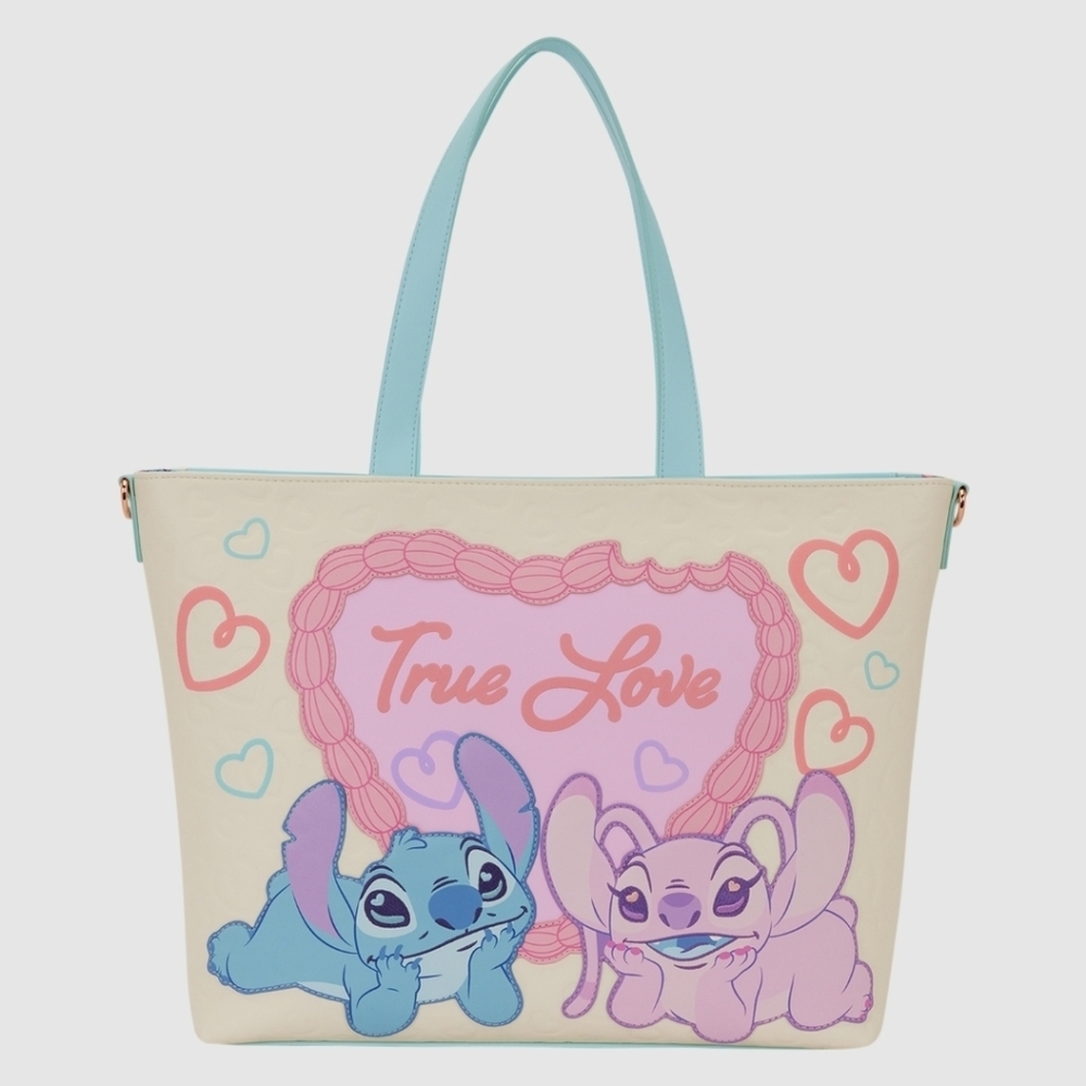 Loungefly Limited Addition Stitch Tote Bag Amd Wallet